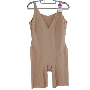 NEW Maidenform Firm Tummy-Control Instant Slimmer Long Leg Open Bust Body Shaper